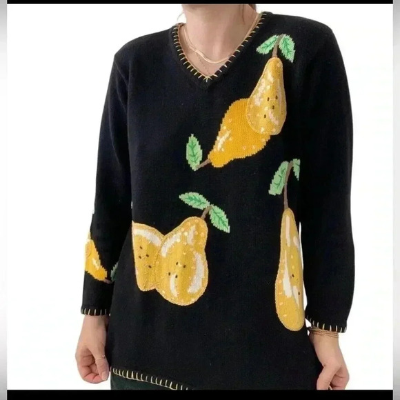 Quacker Factory Sweaters - New and Beautiful Quacker Factory (Brand) Lemon Sold by QVC